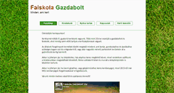 Desktop Screenshot of gazdaboltvac.hu